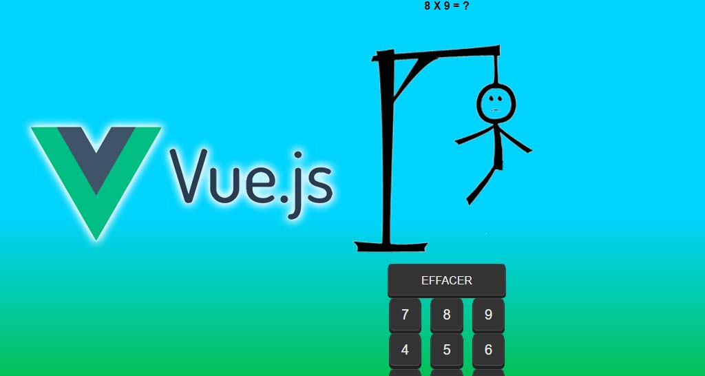 Jeu du pendu en multiplication